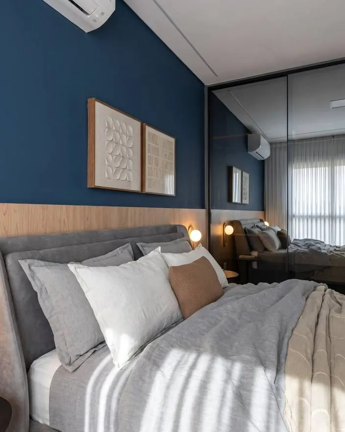 Quarto de casal renderizado pela C.ia Fotografia