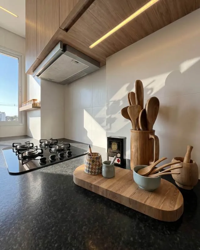 Cozinha renderizada pela C.ia Fotografia